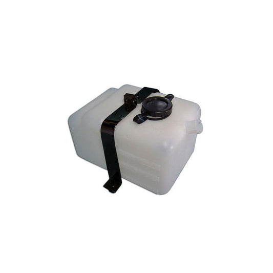 Radiator Overflow Bottle w/Black Brackets, 1966-77 Ford Bronco