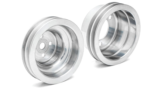 Billet Aluminum Water Pump & Crankshaft Pulley Set