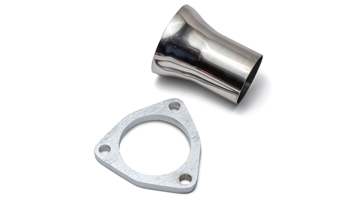 Black Ceramic Stainless Steel Long Tube Headers, 1966-77 Ford Bronco