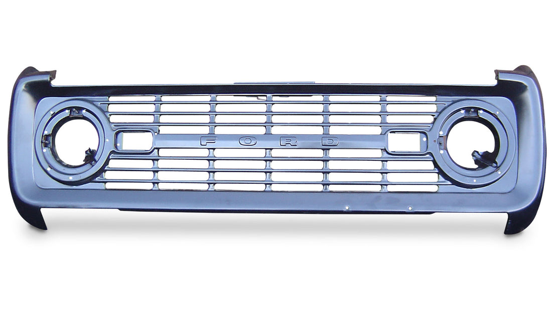 OE Stamped Steel Grille for 196977 Ford Bronco
