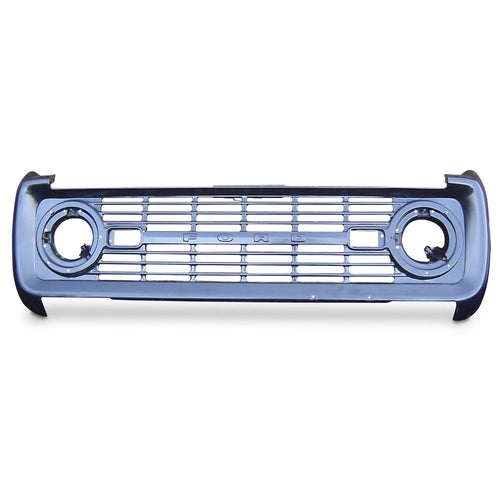 Grill - OE Stamped Steel, 69-77 Ford Bronco