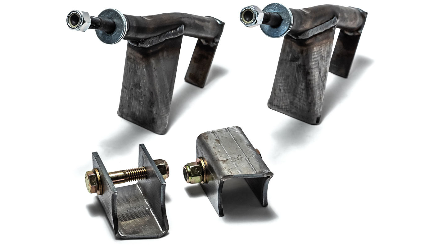 Dual Rear Shock Mounts, 66-77 Ford Bronco