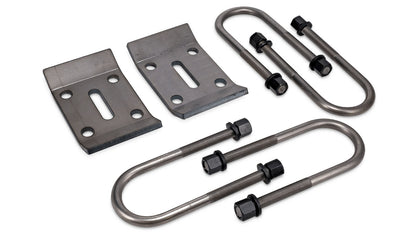 Heavy Duty Leaf Spring U-Bolt Retainer Plates & 5/8" U-Bolts
