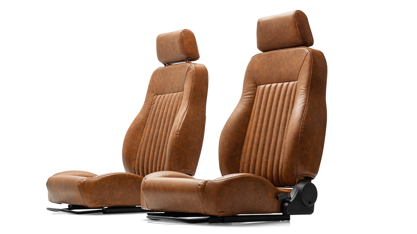 Premium Walnut Front Bucket Seats w/Brackets