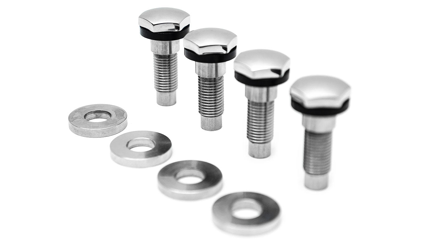 Factory Style Seat Belt Bolt Kit, Set of 4