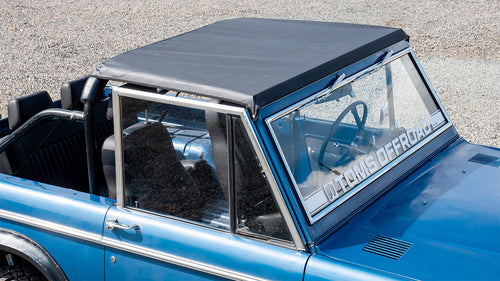 Interior Bar Top Kit, Standard Style Black, 66-77 Ford Bronco