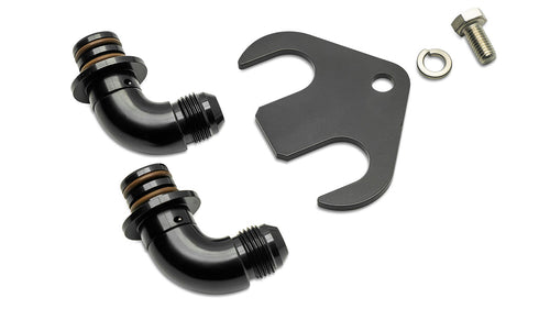 6R80 Transmission Cooler Adapter Fitting Kit, -8AN