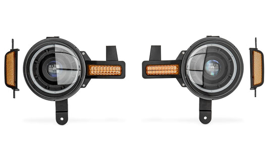 ORACLE Lighting Oculus Bi-LED Projector Headlight - White or Amber/White Switchback