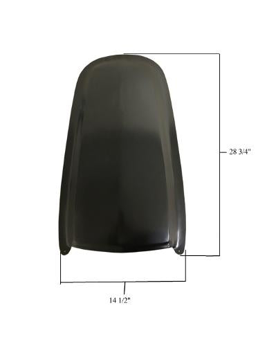 GT Style Hood Scoop, Metal