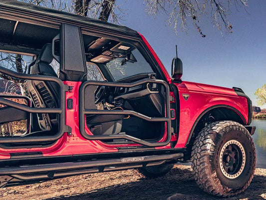HAVOC Offroad Tube Doors, Front Pair 21-23 Bronco 4dr