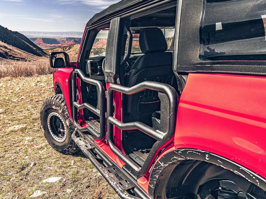 HAVOC Offroad Tube Doors, Rear Pair 21-23 Bronco 4dr