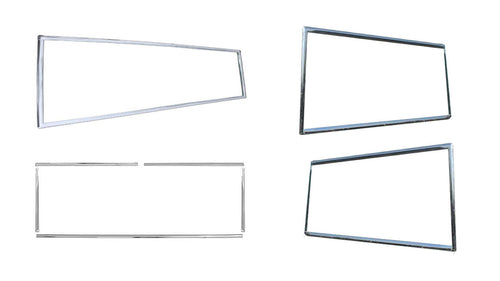 Hard Top & Windshield Chrome Kit