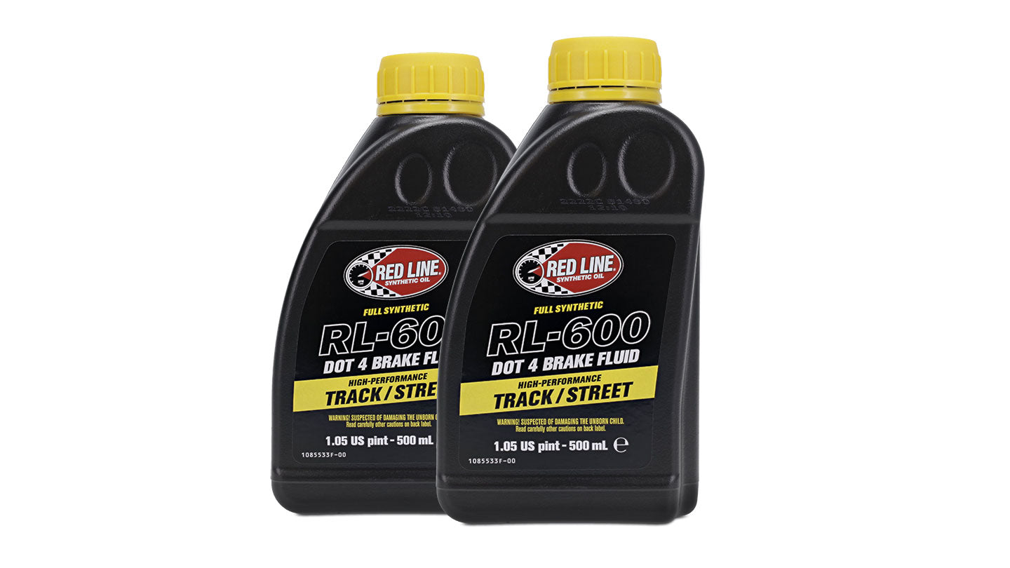 Red Line RL-600 DOT 4 Brake Fluid