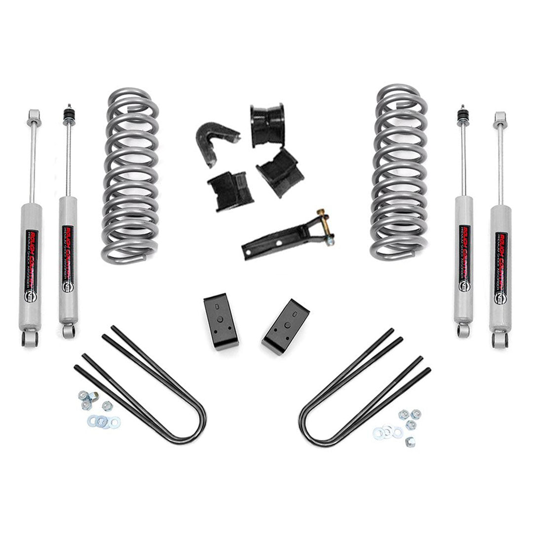 4 Inch Lift Kit - Rear Blocks, 1970-76 Ford F-100 4WD