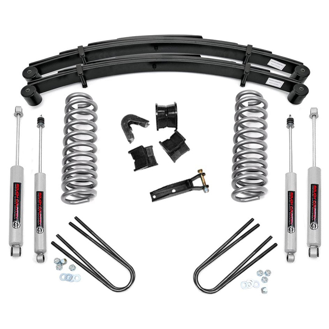 4 Inch Lift Kit - Rear Springs, 1978-79 Ford Bronco