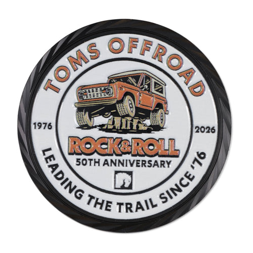 TOMS OFFROAD Rock & Roll Challenge Coin 2026