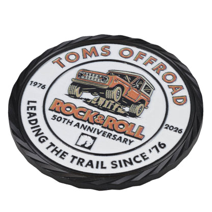 TOMS OFFROAD Rock & Roll Challenge Coin 2026