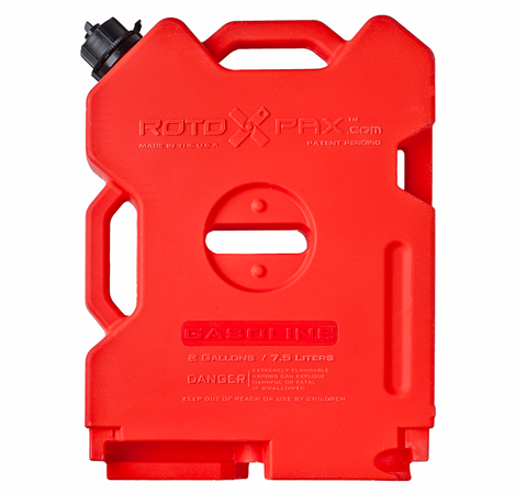 Rotopax Gasoline Container - 2 Gallon, Red