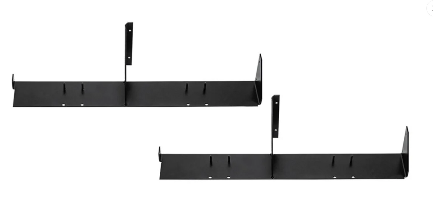 AMP Power Step Mounting Brackets, 1966-77 Ford Bronco - BLEM AA