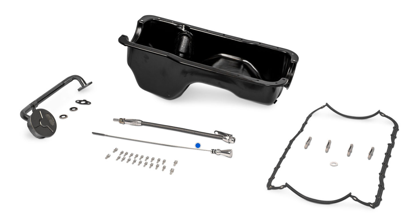 Deluxe Oil Pan Kit, 1966-77 Ford Bronco - BLEM AA