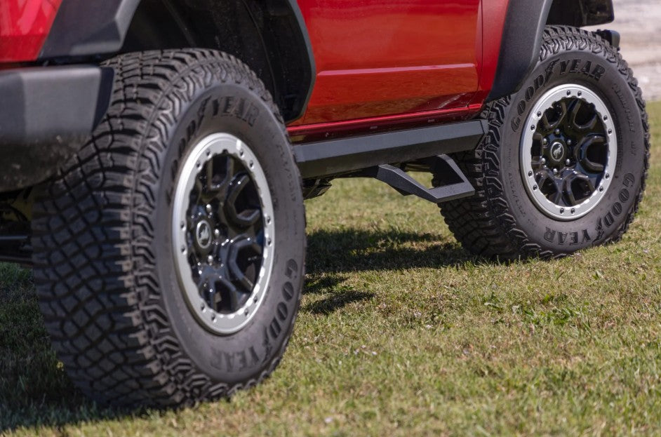 SRX2 Adjustable Aluminum Step, 2 Door, 2021+ Ford Bronco