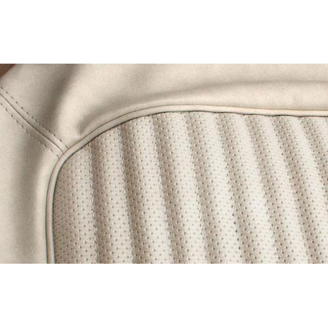 Front Bucket Vinyl Upholstery w/Texture, Parchment