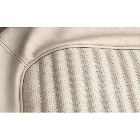 Front Bucket Vinyl Upholstery w/Texture, Parchment