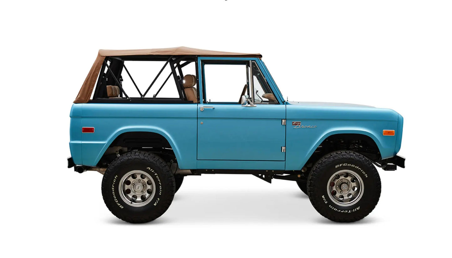 Vinyl Denim Soft Top - Spice Diamond w/ Tinted Windows