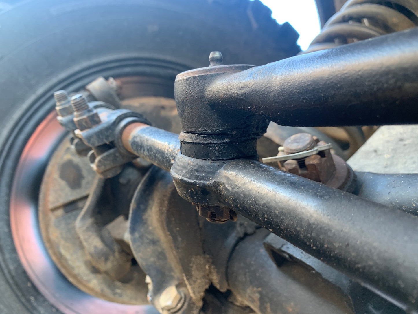 Tie Rod Boot Kit w/Drag Link Isolator, 1966-77 Ford Bronco