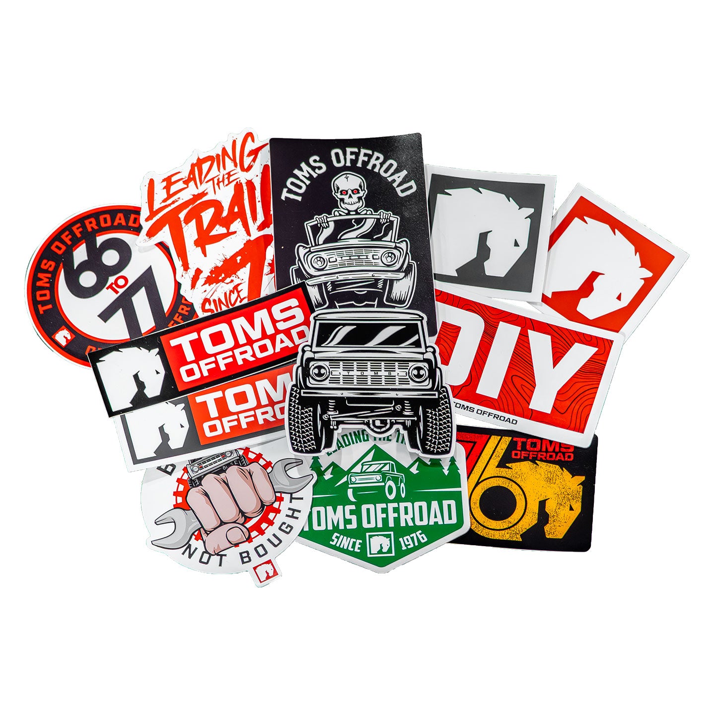 TOMS OFFROAD Sticker (FREE w/any purchase)