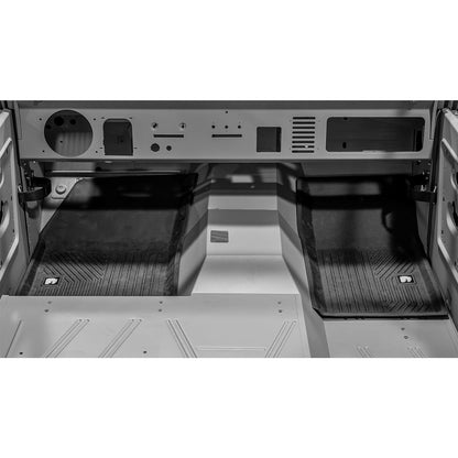 4 Piece Rubber Floor Mat Set for Early Broncos