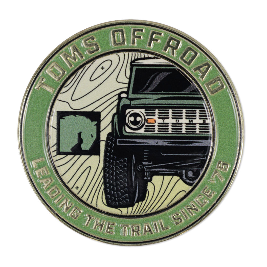 TOMS OFFROAD Limited Edition Coin - Topo