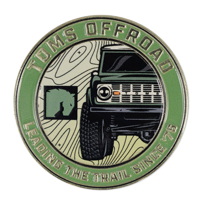 TOMS OFFROAD Limited Edition Coin - Topo
