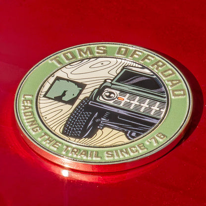 TOMS OFFROAD Limited Edition Coin - Topo