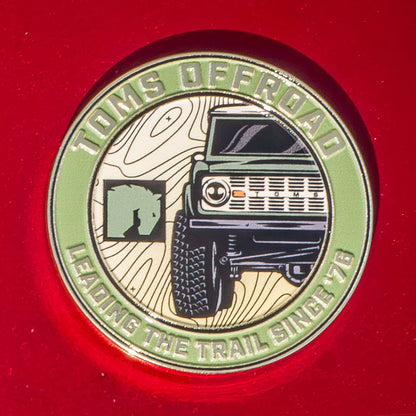 TOMS OFFROAD Limited Edition Coin - Topo
