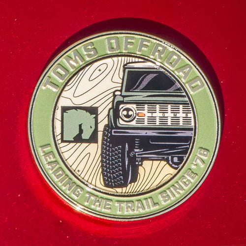TOMS OFFROAD Limited Edition Coin - Topo