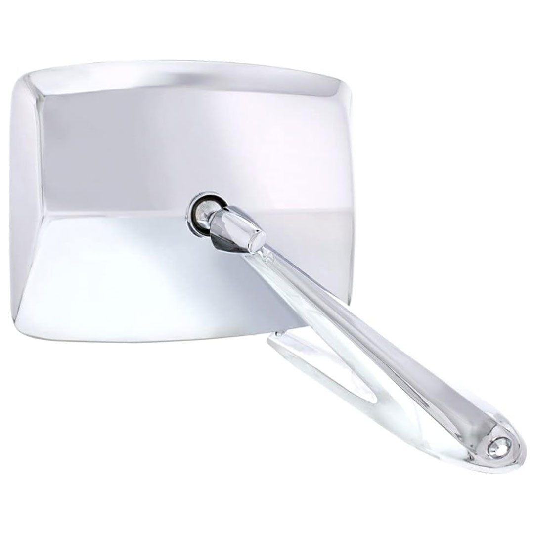 Driver and Passenger Chrome Side Mirrors w/LED Signal, 1968-77 Ford Bronco