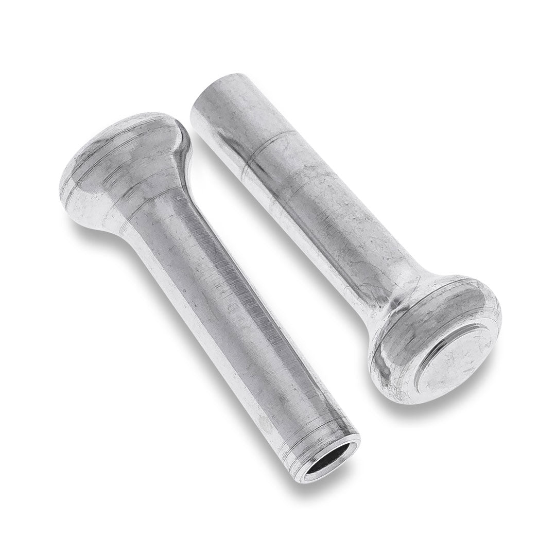 Aluminum Door Lock Knobs, Pair, 1968-77 Ford Bronco