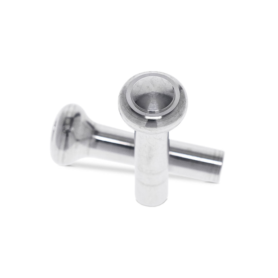 Aluminum Door Lock Knobs, Pair, 1968-77 Ford Bronco