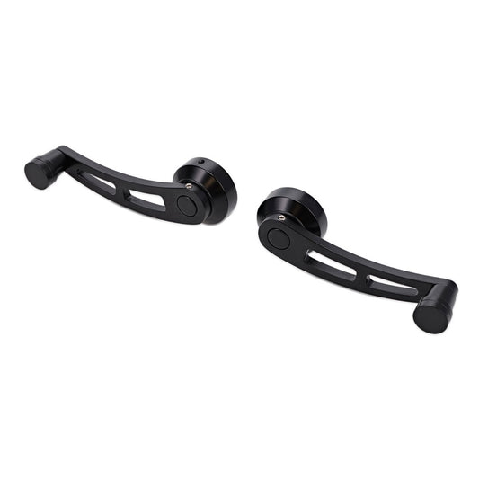 Black Billet Aluminum Window Handles