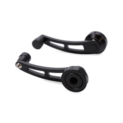 Black Billet Aluminum Window Handles