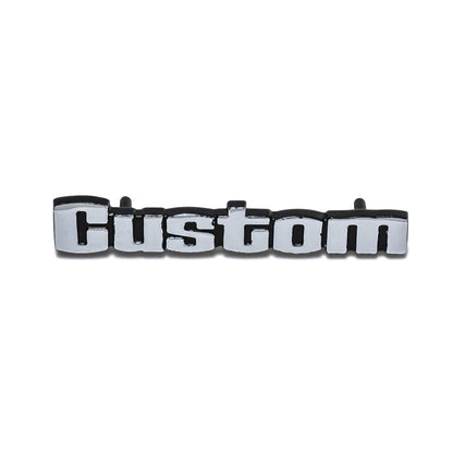 CUSTOM Glove Box Door Emblem, 1973-76 Ford Truck