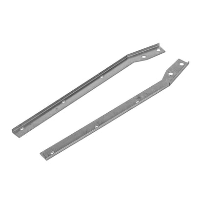 Steel Tailgate Side Weatherstrip Retainers, 1969-77 Ford Bronco