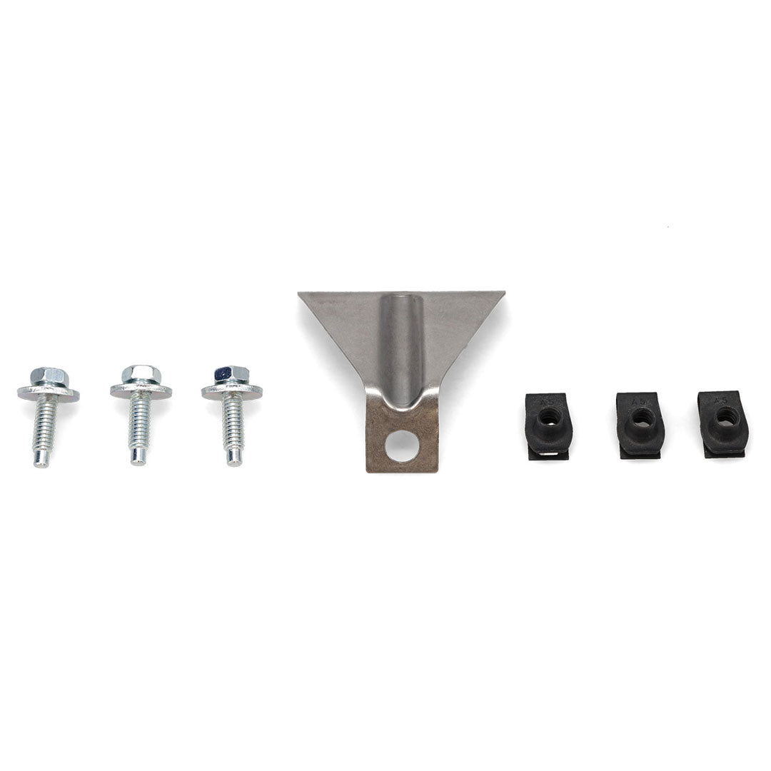Stainless Steel Front Fender Bracket with Clips, 1966-77 Ford Bronco