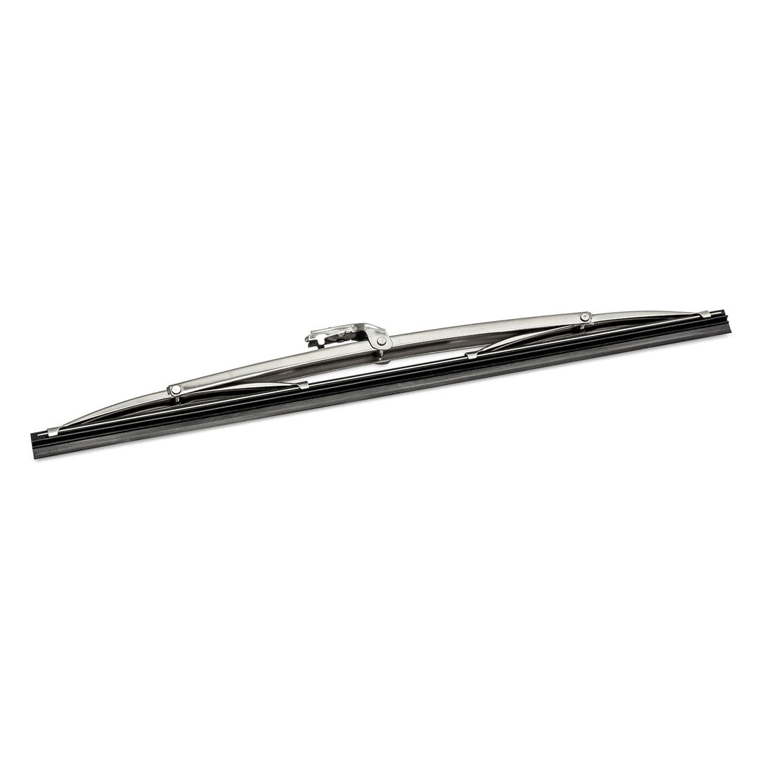 Wiper Blade, Polished Stainless, Requires Aftermarket Arms