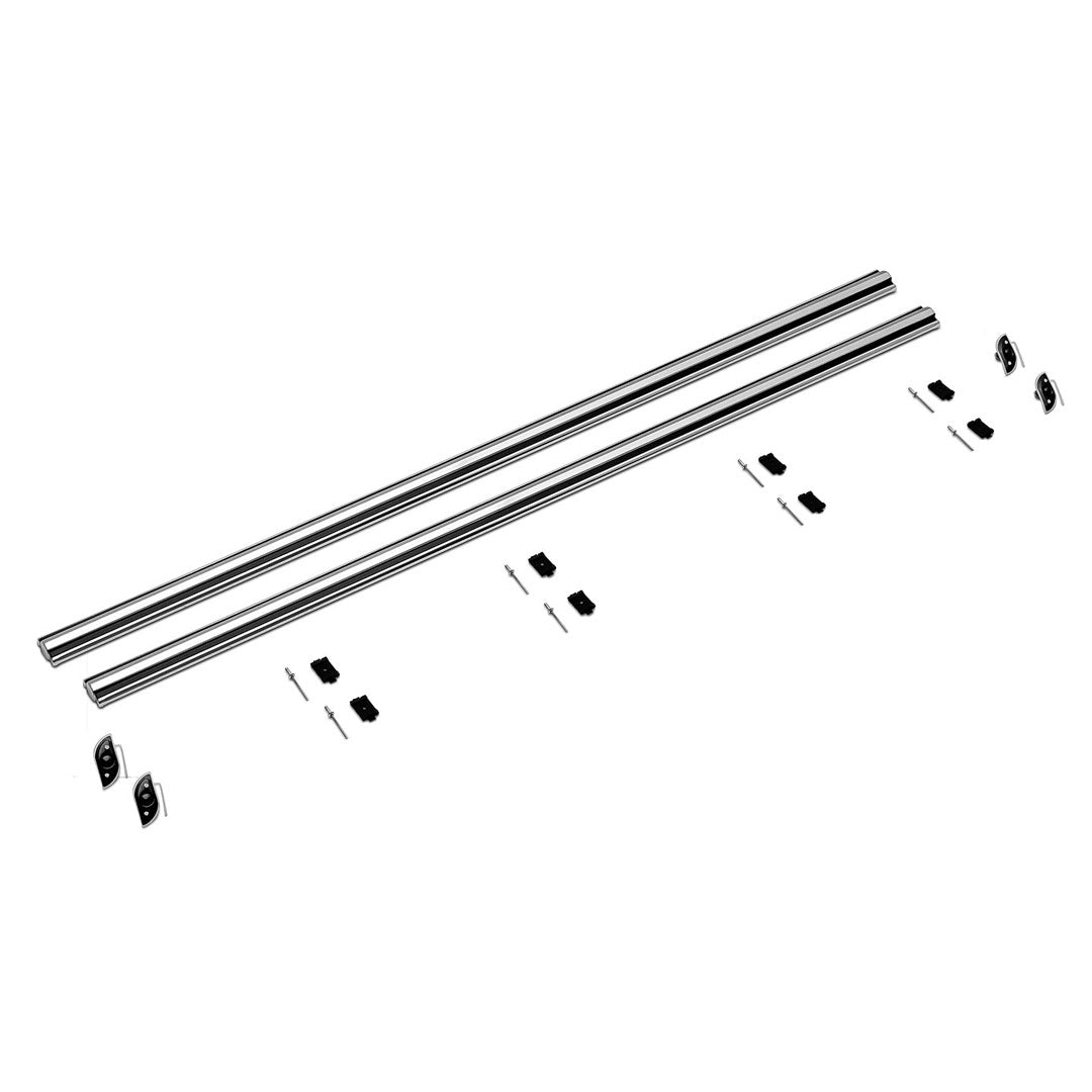 Body Chrome Set w/o Tire Carrier, 1966-77 Ford Bronco