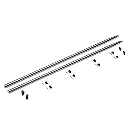 Body Chrome Set w/o Tire Carrier, 1966-77 Ford Bronco