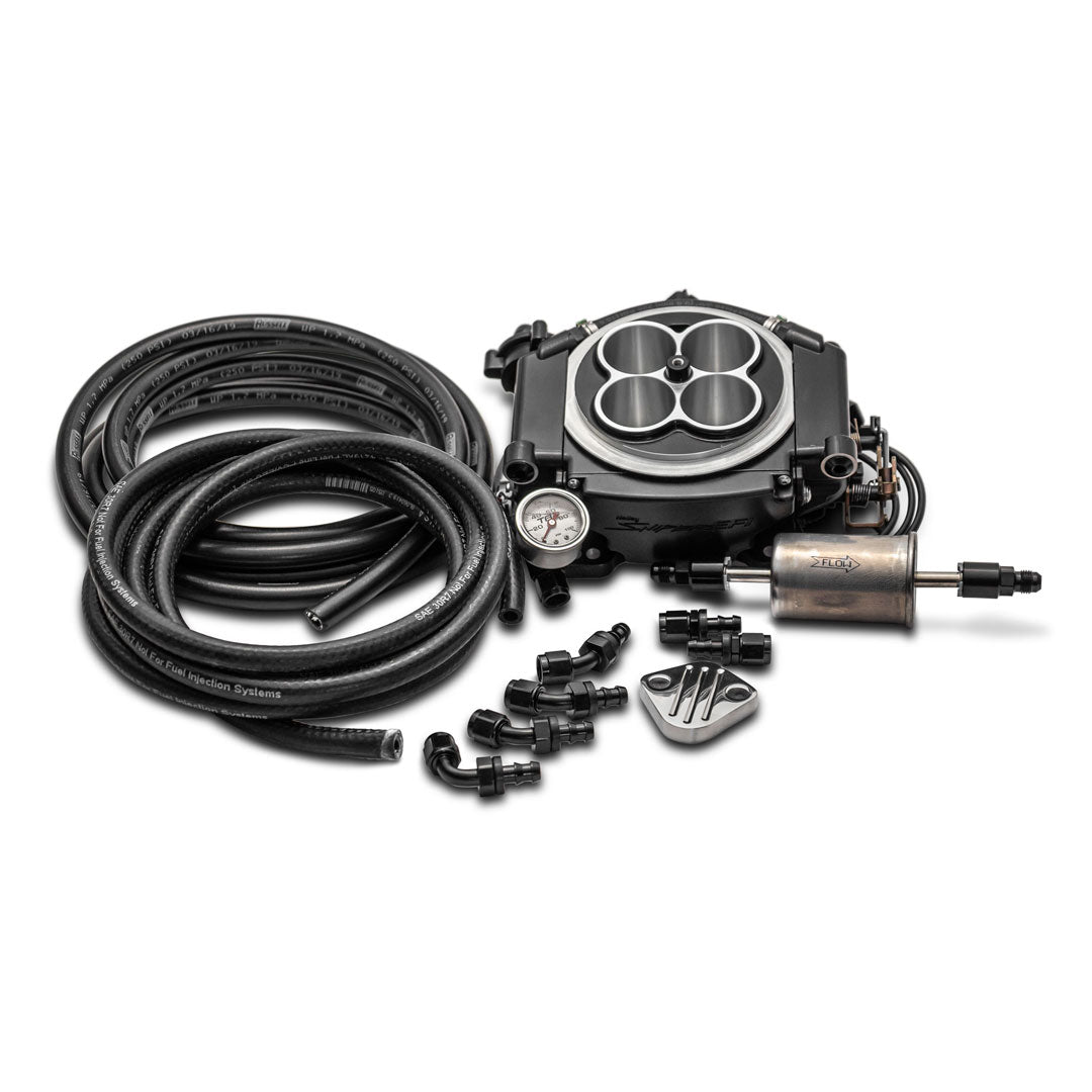 Holley Sniper 2 EFI Master Kit - Black Ceramic, TOMS OFFROAD Exclusive