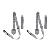 Gray 3-point Shoulder Seat Belts, 1966-77 Ford Bronco