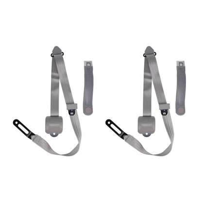 Gray 3-point Shoulder Seat Belts, 1966-77 Ford Bronco